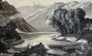 The monochromatic landscape